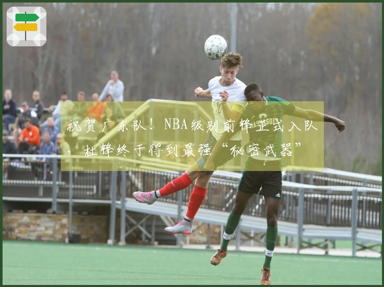 祝贺广东队！NBA级别前锋正式入队，杜锋终于得到最强“秘密武器”！