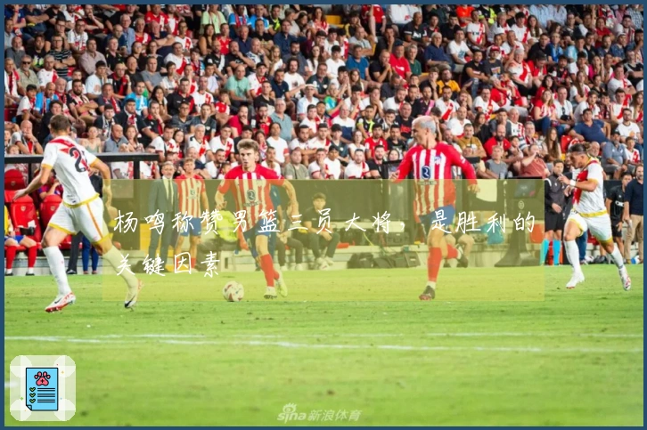 杨鸣称赞男篮三员大将，是胜利的关键因素